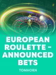 European Roulette - Announced Bets