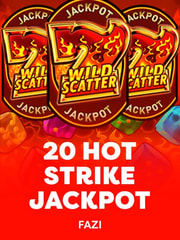 20 Hot Strike Jackpot