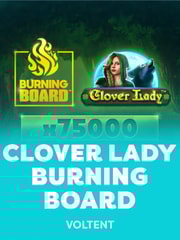Clover Lady Burning Board
